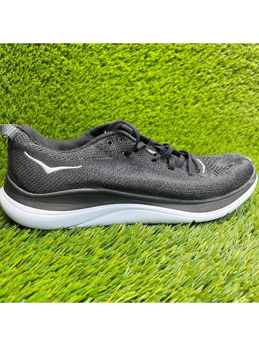 Hoka One One Hupana Flow Mens Size 8.5 Black Athletic Running Shoes Sneakers